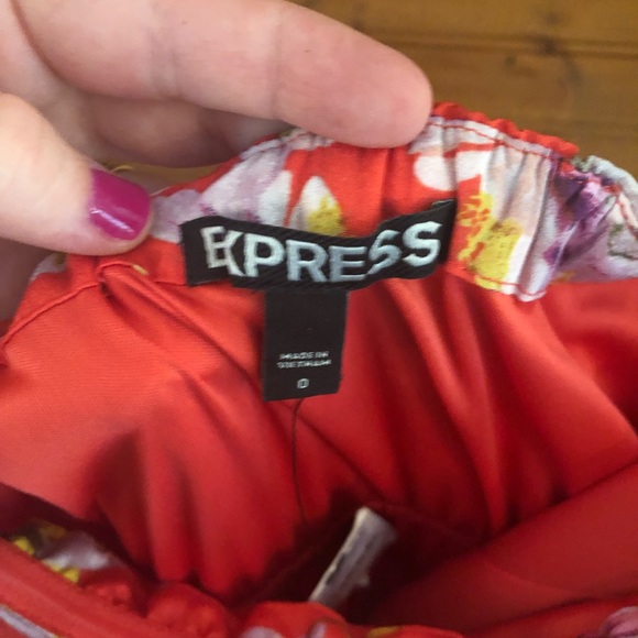 Summer Floral Strapless Dress - Picture 3 of 5